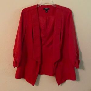 Torrid light weight blazer, perfect for Spring!